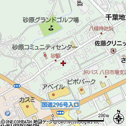 千葉県匝瑳市八日市場イ2783周辺の地図