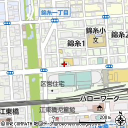 メゾンドール錦糸町周辺の地図