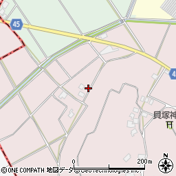 千葉県匝瑳市貝塚483周辺の地図