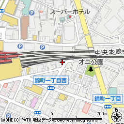 焼肉 大幸園 立川店周辺の地図