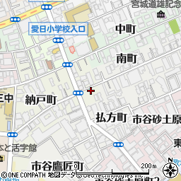 東京都新宿区納戸町5周辺の地図