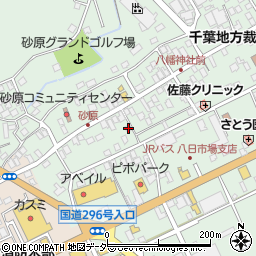 千葉県匝瑳市八日市場イ2691周辺の地図