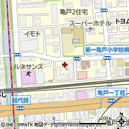 江東区亀戸児童館周辺の地図
