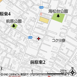 千葉県船橋市前原東周辺の地図