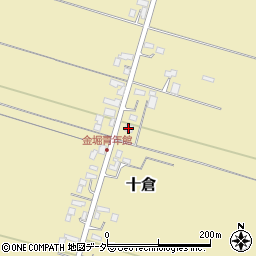 ＪＡ富里市金堀集荷場周辺の地図