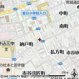 東京都新宿区納戸町33周辺の地図