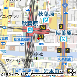 東京都千代田区神田佐久間町1丁目6周辺の地図