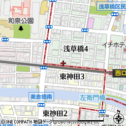 株式会社ライフアシスト東京オフィス周辺の地図