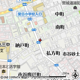 東京都新宿区納戸町9周辺の地図