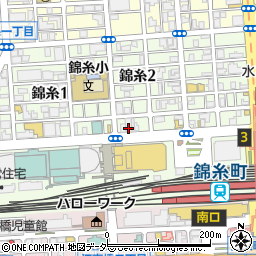 回転寿司みさき錦糸町店周辺の地図