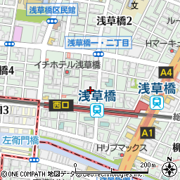 多摩電子工業株式会社　東京オフィス周辺の地図