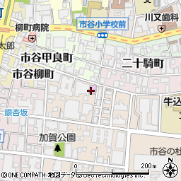 加賀町ホール周辺の地図