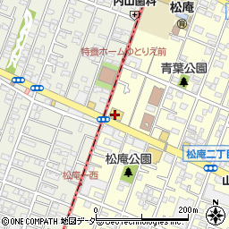 三浦屋松庵店周辺の地図