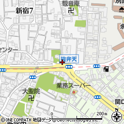 かぎのトラブル１１０番　新宿店周辺の地図