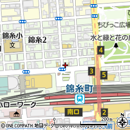 ライズクリニック錦糸町周辺の地図