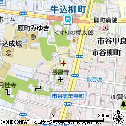 東京都新宿区市谷柳町21周辺の地図