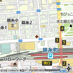 とり多津　錦糸町店周辺の地図