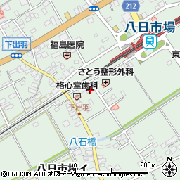 千葉県匝瑳市八日市場イ87周辺の地図