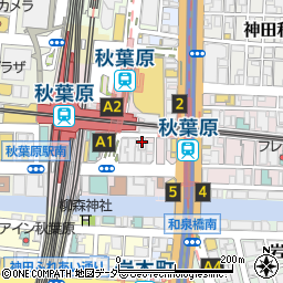ウメ子の家 秋葉原駅前店周辺の地図