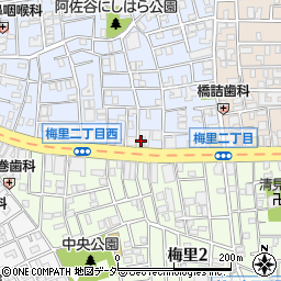 家電王阿佐ヶ谷店周辺の地図