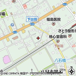 千葉県匝瑳市八日市場イ329-2周辺の地図