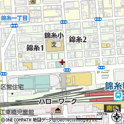 和牛専門焼肉 安芸の膳 錦糸町周辺の地図