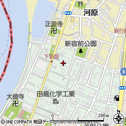 ドミール下新宿周辺の地図