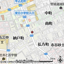 東京都新宿区納戸町10周辺の地図