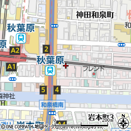 パセラ 秋葉原昭和通り館周辺の地図