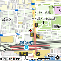 ＫＯＭＥＨＹＯ買取センター錦糸町北口周辺の地図