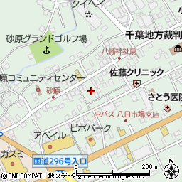 千葉県匝瑳市八日市場イ2703周辺の地図