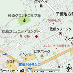 千葉県匝瑳市八日市場イ2692周辺の地図