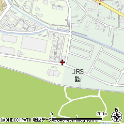 昭島市災害対策用備蓄倉庫周辺の地図