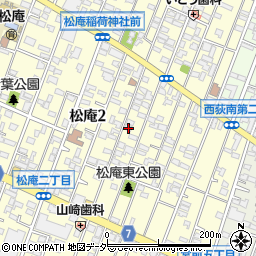 東京都杉並区松庵2丁目11-15周辺の地図