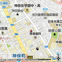 東京都千代田区神田神保町1丁目46周辺の地図