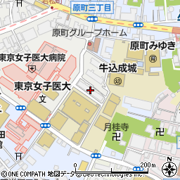 東京都新宿区若松町1-3周辺の地図