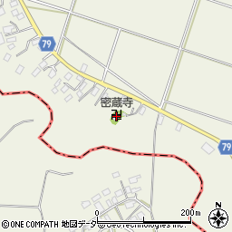 千葉県香取郡多古町牛尾343周辺の地図