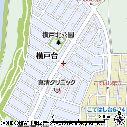 千葉県千葉市花見川区横戸台周辺の地図