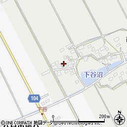 千葉県匝瑳市上谷中686-4周辺の地図