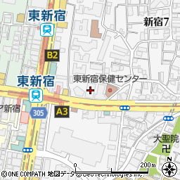 東京社会保険会館フィオーレ東京周辺の地図