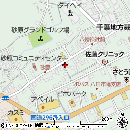 千葉県匝瑳市八日市場イ2694周辺の地図