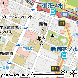 日本大学歯学部付属歯科病院周辺の地図