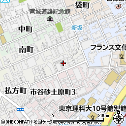 市ヶ谷東急アパートメント周辺の地図
