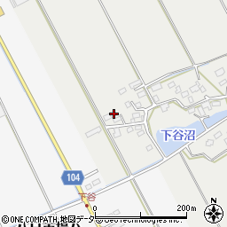 千葉県匝瑳市上谷中686周辺の地図