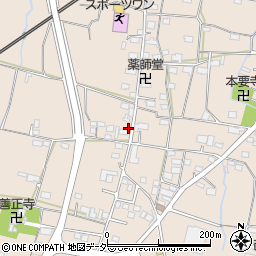 山梨県甲州市塩山下塩後254周辺の地図