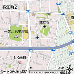 東京都江戸川区春江町2丁目40-14周辺の地図