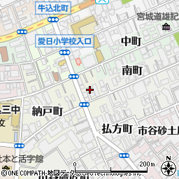 東京都新宿区納戸町8周辺の地図