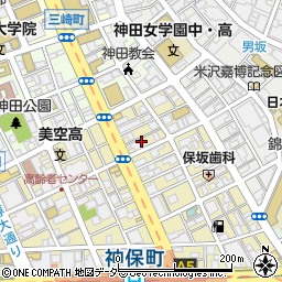 ナツメ出版企画株式会社周辺の地図