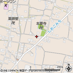 山梨県甲州市塩山下塩後576周辺の地図