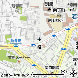 東京都新宿区若松町15周辺の地図